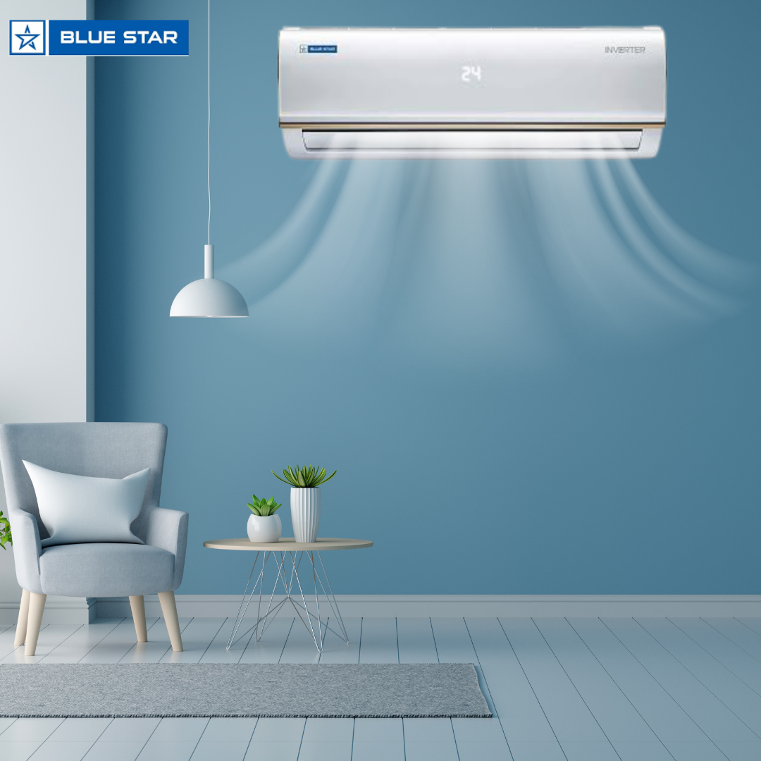 Blue Star 1.0 Ton Non-Inverter Wall Mount Split Air Conditioner